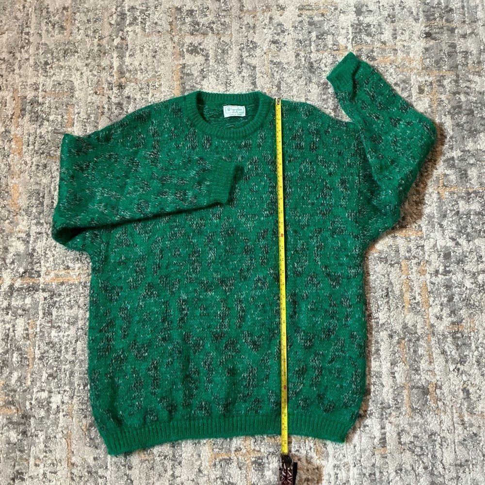 VINTAGE BENETTON MOHAIR BLEND SWEATER! GVC! SZ M/L - Picture 6 of 9
